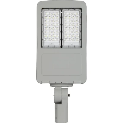 Afbeelding van V TAC 954 LED straatlantaarn Energielabel: D (A G) vast ingebouwd 100 W Aluminium grijs