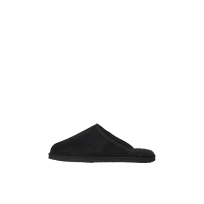 Afbeelding van Jack &amp; Jones Jfwdudely Pantoffels, Heren, Maat: 42, Anthracite Textiel