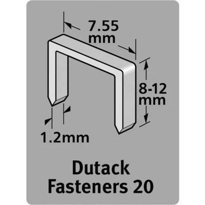 Afbeelding van Dutack 5011007 Nieten Serie 20 8mm (1000st)