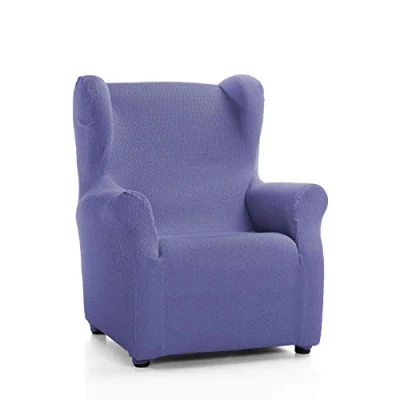 Afbeelding van Martina Home Tunesie Orejero fauteuilhoes met oren, paars