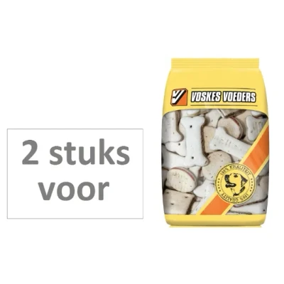 Afbeelding van 2 stuks! hondenvoer merg gold mix Voskes