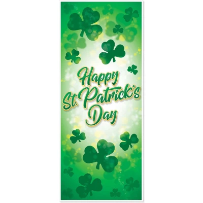 Afbeelding van Deurposter Happy St. Patricks Day 76x152cm