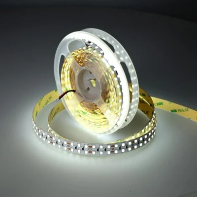 Afbeelding van Jandei 24 V 6000 K dubbele ledstrip, 240 leds/m, 18 W/m SMD2835 PCB 15 mm IP20