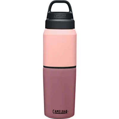 Afbeelding van Camelbak Multibev Thermosfles van roestvrij staal, terracotta, roze/wijn