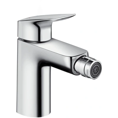 Afbeelding van Hansgrohe Logis 1 greeps bidetmengkraan 100 met wastegarnituur