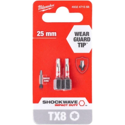 Afbeelding van MILWAUKEE 4932471568 Schroefbit gereedschapsstaal