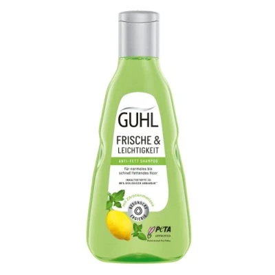 Afbeelding van Guhl Frisse en lichte anti vetshampoo, inhoud: 250 ml, haartype: vettig, normaal