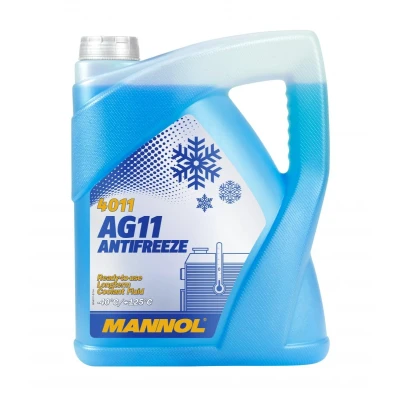 Afbeelding van MANNOL AG11 Longterm MN4011 5 Anti vries/koelvloeistof G11 Blauw MERCEDES BENZ: E Class T modell, A Class, Viano, VOLKSWAGEN: GOLF 3, Jetta 2