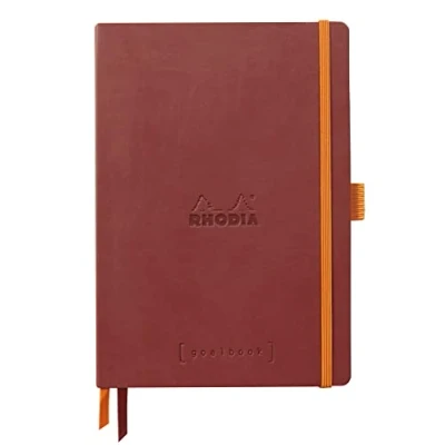 Afbeelding van Rhodia Goalbook Dotted A5 Softcover Nacarat