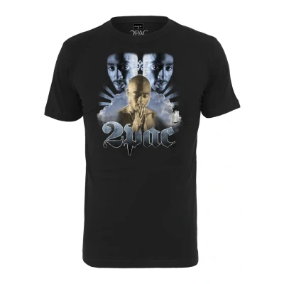 Afbeelding van Mister TEE Tupac Heaven Tshirt print, Heren, Maat: XL, Black