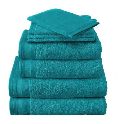 Image de de Witte Lietaer Contessa linge bain Serviette d&#039;invité (40x60 cm) lot 3 Vert