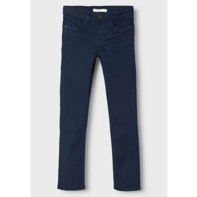 Afbeelding van Name it broek voor jongens marine maat 10j