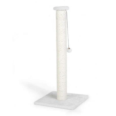 Afbeelding van Beeztees Krabpaal Serpa Wit 40x40x90cm