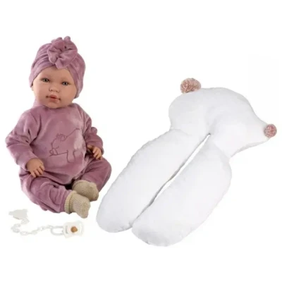Afbeelding van Llorens Pop Mimi Llorona Met Kussen 42cm