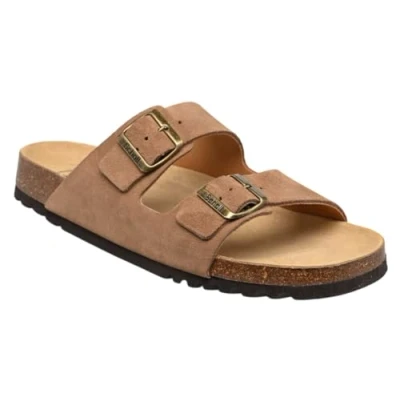 Afbeelding van SCHOLL JULIEN Sue Taupe Heren Slippers Maat 45