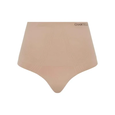 Afbeelding van Chantelle Smooth Comfort HIGH Waist Brief Shapewear, Dames, Maat: Small, Sirocco