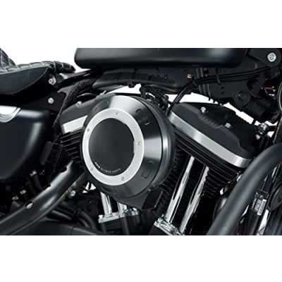 Afbeelding van Puig Filterdeksel 9993N voor HARLEY DAVIDSON SPORTSTER 883 IRON 16&#039; 18&#039;, zwart