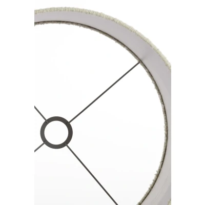 Afbeelding van Light&amp;living Kap cilinder 50 38 cm BOLERO wit