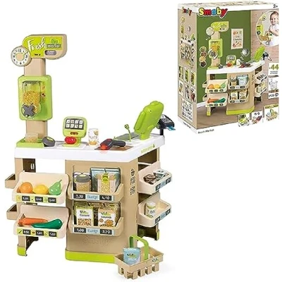 Image de SMOBY Fresh market Marchande représentant un magasin bio des 3 ans