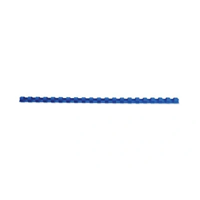 Afbeelding van Bindrug GBC 6mm 21rings A4 blauw 100stuks