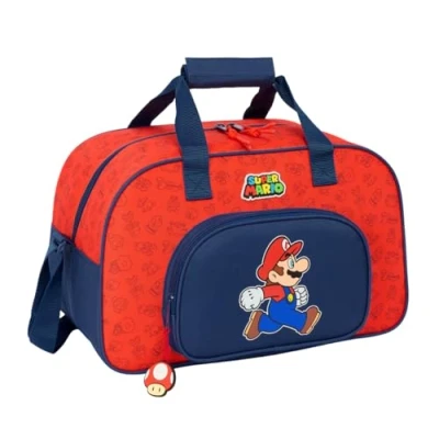 Afbeelding van Sporttas Super Mario Trick Rood Donkerblauw 40 x 24 23 cm