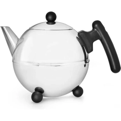 Afbeelding van Bredemeijer Teapot Bella Ronde 0.75L black fitt.