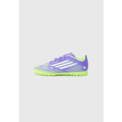 Afbeelding van adidas Performance F50 CLUB Unisex Voetbalschoenen voor kunstgras kinderen, Maat: 28.5, Purple rush/white/lucid lemon Kunststof