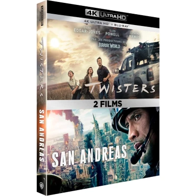 Afbeelding van Twisters &amp; San Andreas (4K Ultra HD Blu ray)