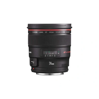 Afbeelding van Canon EF 24mm f/1.4L USM II (Canon EF, Volledig formaat), Objectief, Zwart