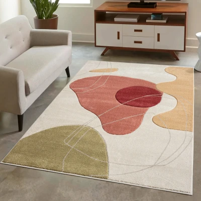 Afbeelding van Bonito Everest 3D Laagpolig Vloerkleed Tapijt Multi 80x150 cm Rechthoek Polypropyleen Tapijtenloods