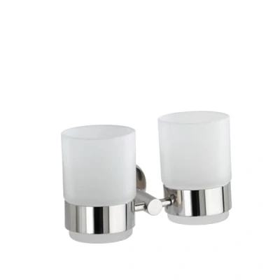 Afbeelding van Wenko Tandenborstelhouder Bosio 17,5 X 9,5 9 Cm Rvs Zilver