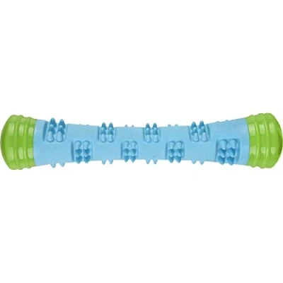 Afbeelding van Flamingo Spector Speelgoed Honden Hs Tpr Stick Blauw/groen 23cm 1st 129929