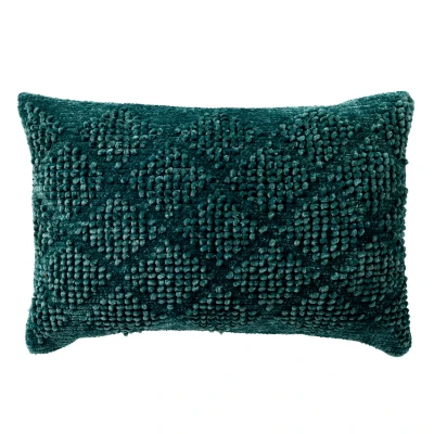 Afbeelding van Dutch Decor ELIO Sierkussen 40x60 cm Latigo Bay petrol blauw Inclusief binnenkussen