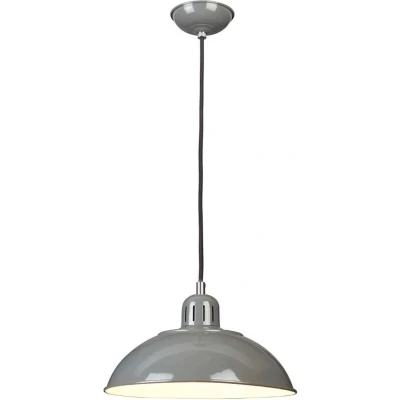 Afbeelding van Elstead Lighting LED Pendelarmatuur Franklin 1X E27 Max 60W Dimbaar Grey