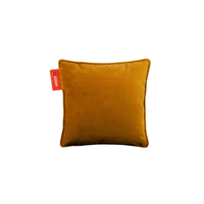 Afbeelding van Stoov Ploov 45x45 Velvet Draadloos Warmtekussen Ginger Geel