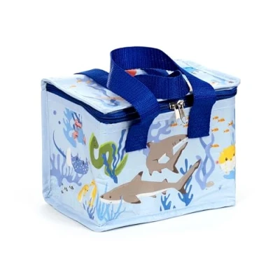 Afbeelding van Lunchtas/Koeltasje Mariniverse Zeeleven RPET Duurzaam 17x20x13cm