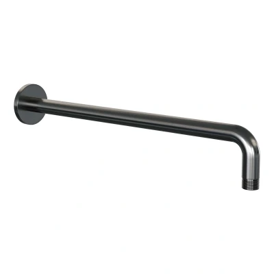 Afbeelding van Brauer gunmetal Edition Wandarm gebogen 40cm PVD geborsteld