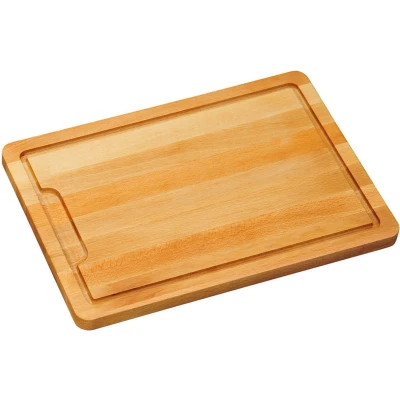 Afbeelding van FSC® Beuken Houten Snijplank Met Saprand Snij Plank Afm. 40 x 28 2 Cm