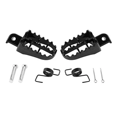 Afbeelding van Aramox Opvouwbare voetsteunen voor motorfiets, 2 stuks, PW50 PW80 TW200