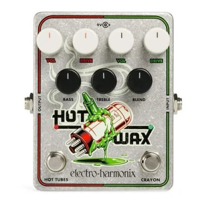 Image de Electro Harmonix Hot Wax Dual Overdrive Effects Pedal for Guitar