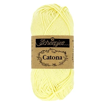 Afbeelding van Scheepjes Catona 10gr 100 Lemon Chiffron