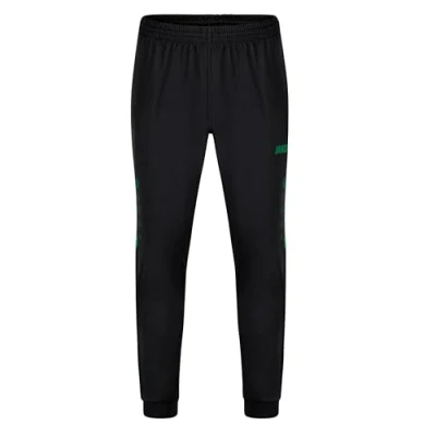 Afbeelding van JAKO Dames Challenge Polyester Broek, Zwart/Groen