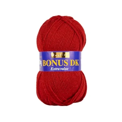 Afbeelding van Hayfield Bonus DK dubbel breigaren, scharlaken (556), 100 g Sirdar