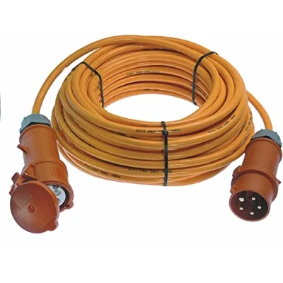 Afbeelding van AS Schwabe 59625 Stroom Verlengkabel 16 A Oranje 25.00 m H07BQ F 5G 2,5 mm²