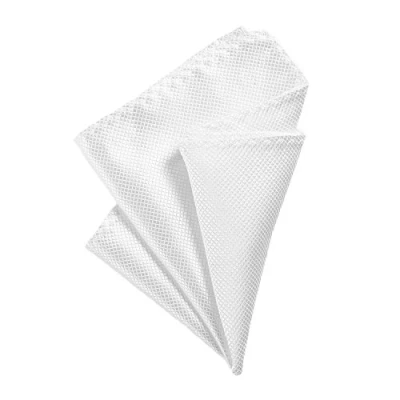 Afbeelding van DonDon Herenclutch 21 x cm, vormvast en verstelbaar voor feestelijke gelegenheden, meerkleurig, Wit