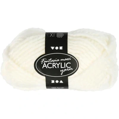 Afbeelding van Creotime Acrylgaren Crème 35 M. 50 Gram