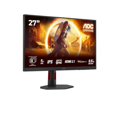 Image de Ecran PC Gaming Aoc U27G4R 27&quot; 165 Hz 4K UHD Noir et Rouge