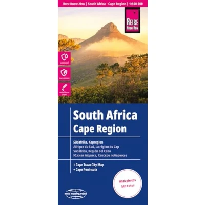 Afbeelding van Reise Know How Landkarte Südafrika Kapregion 1 : 500.000