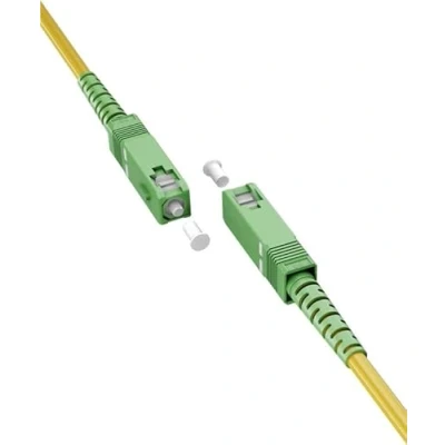 Afbeelding van Goobay Glasvezelkabel (FTTH), Singlemode (OS2) Yellow, Geel (Simplex), 3 m