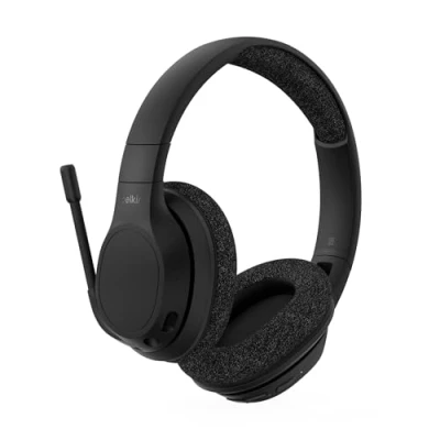 Image de Belkin SoundForm Adapt Écouteurs avec micro circum aural Bluetooth sans fil, filaire USB C, jack 3,5mm noir